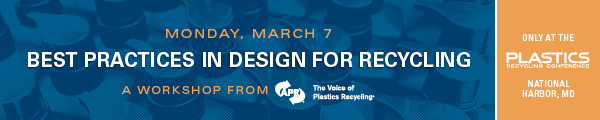 Best Practices in Design for Recycling workshop from APR