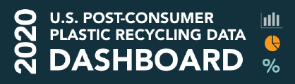 Access the 2020 U.S. Post-consumer Plastic Recycling Data Dashboard